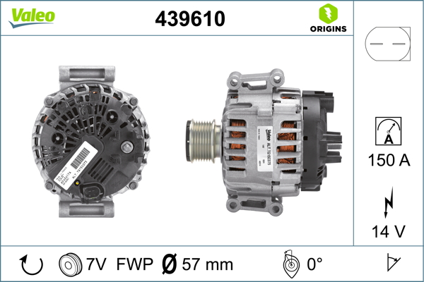 VALEO Generátor 439610_VALEO