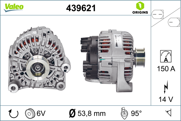 VALEO Generátor 439621_VALEO