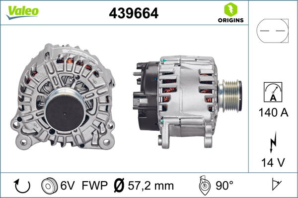 VALEO Generátor 439664_VALEO