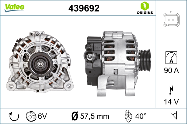 VALEO Generátor 439692_VALEO