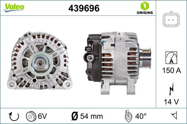 VALEO Generátor 439696_VALEO