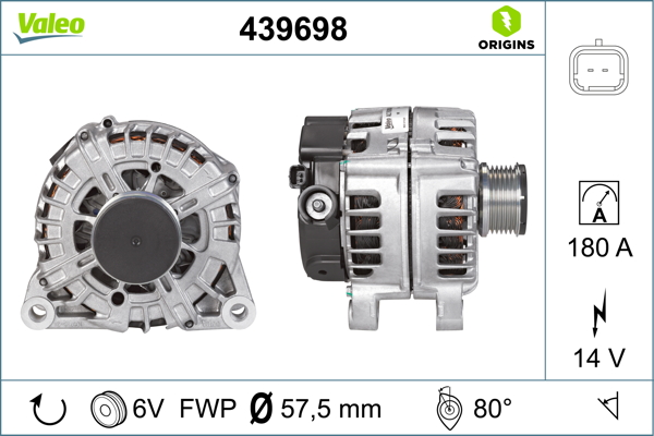 VALEO Generátor 439698_VALEO