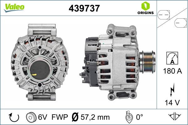 VALEO Generátor 439737_VALEO