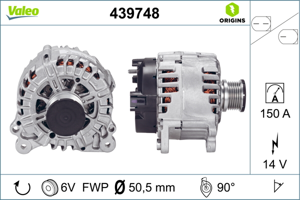 VALEO Generátor 439748_VALEO