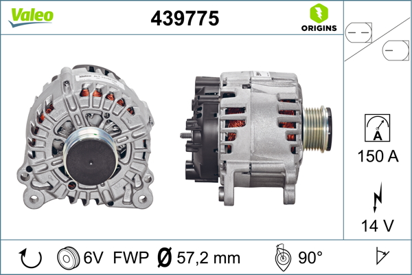 VALEO Generátor 439775_VALEO