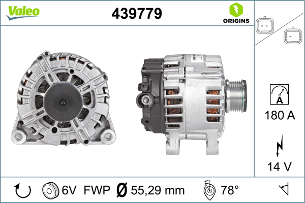 VALEO 439779_VALEO Generátor