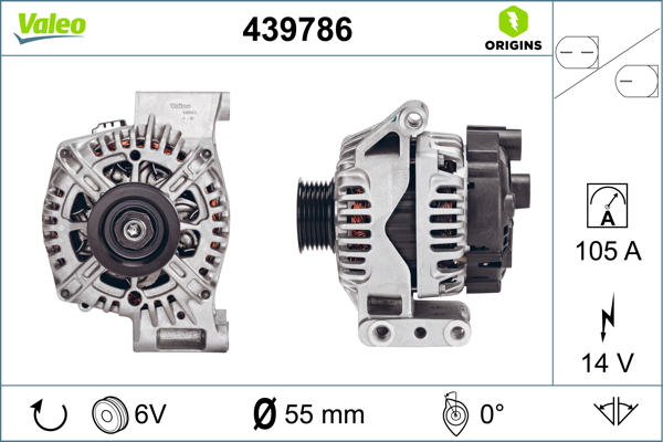 VALEO Generátor 439786_VALEO