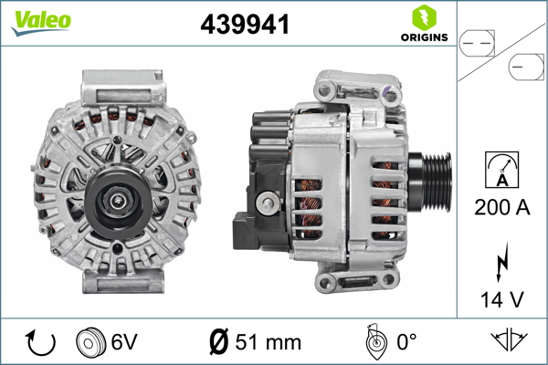 VALEO Generátor 439941_VALEO