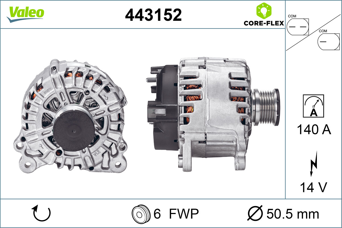 VALEO Generátor 443152_VALEO