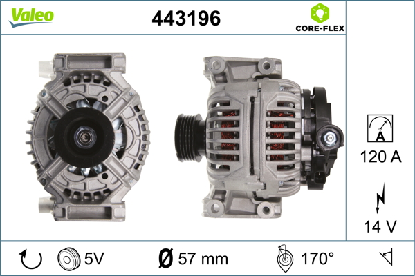 VALEO Generátor 443196_VALEO