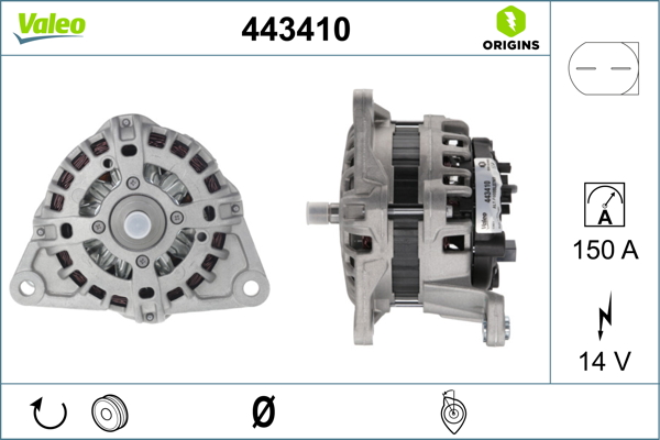 VALEO Generátor 443410_VALEO