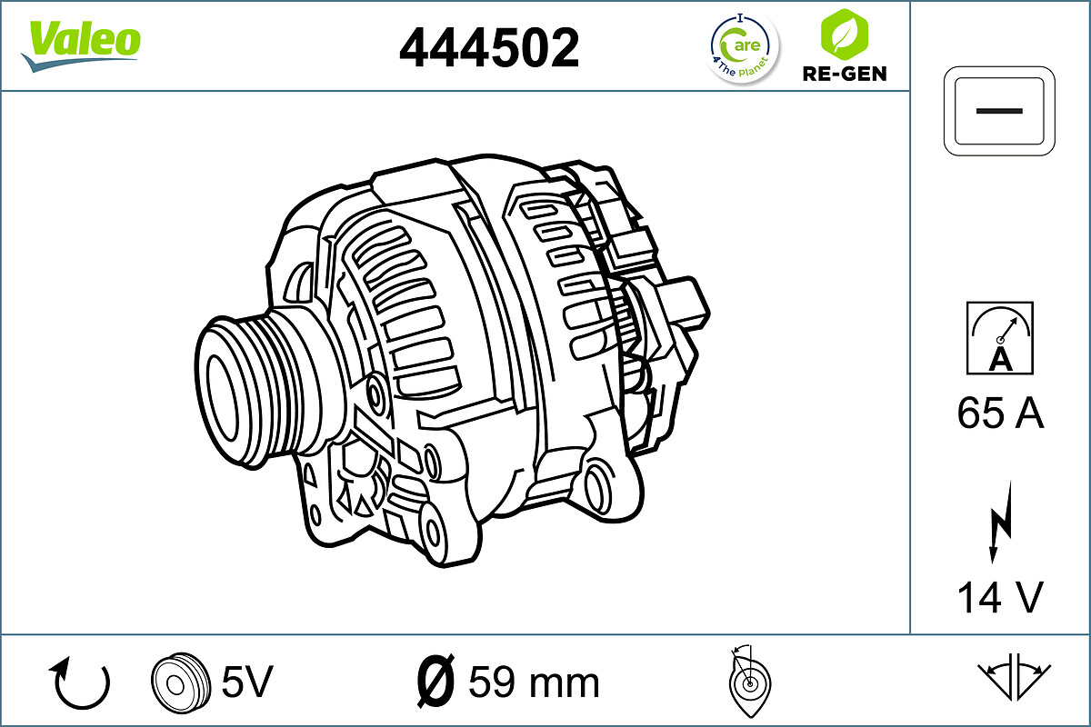 VALEO Generátor 444502_VALEO