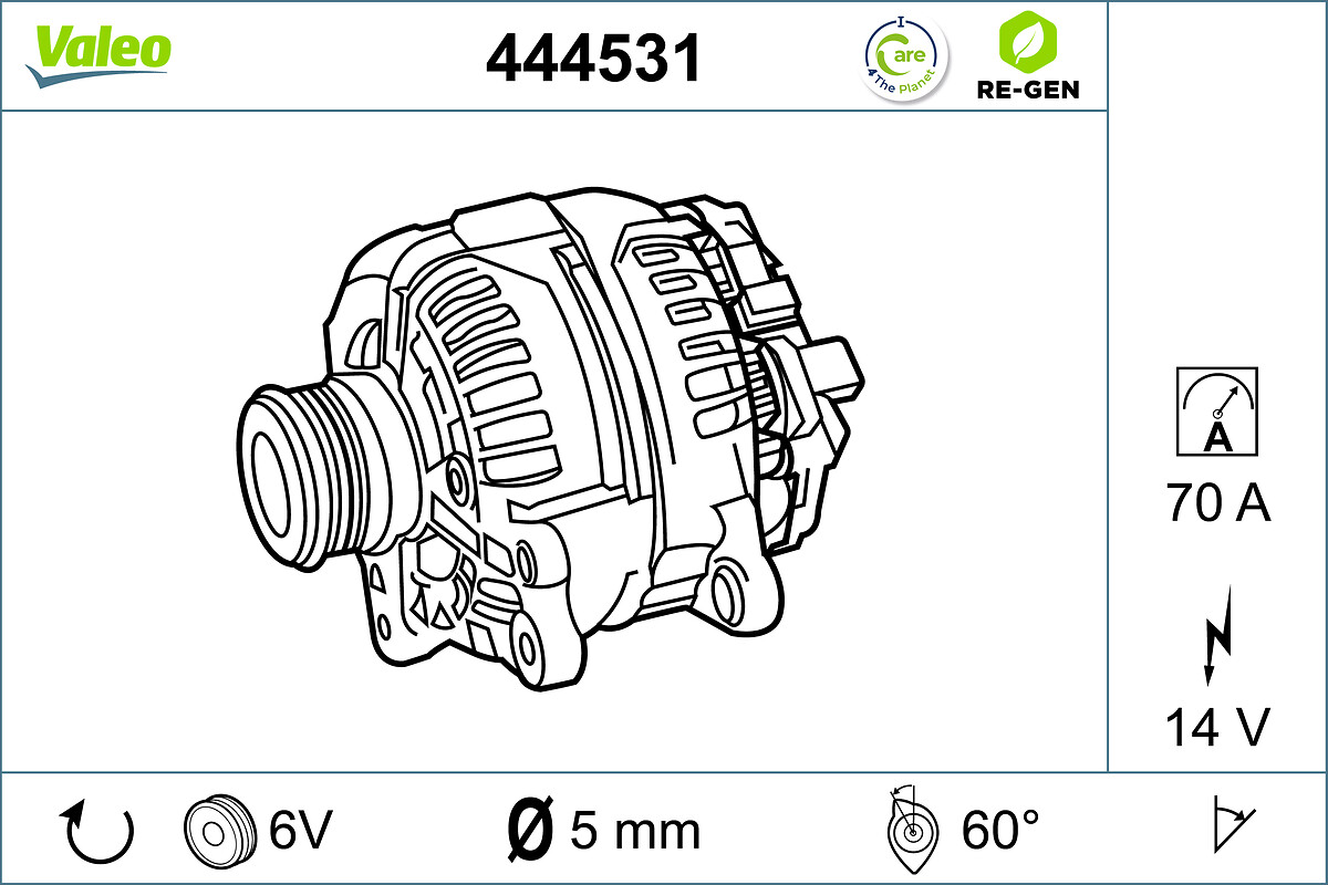 VALEO Generátor 444531_VALEO