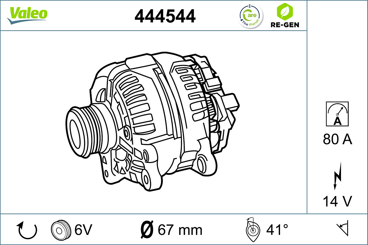 VALEO Generátor 444544_VALEO