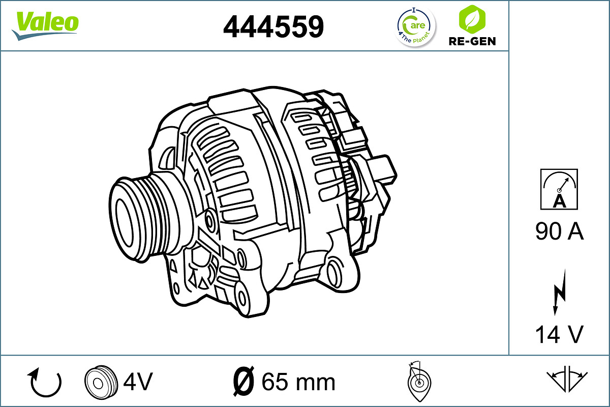 VALEO Generátor 444559_VALEO