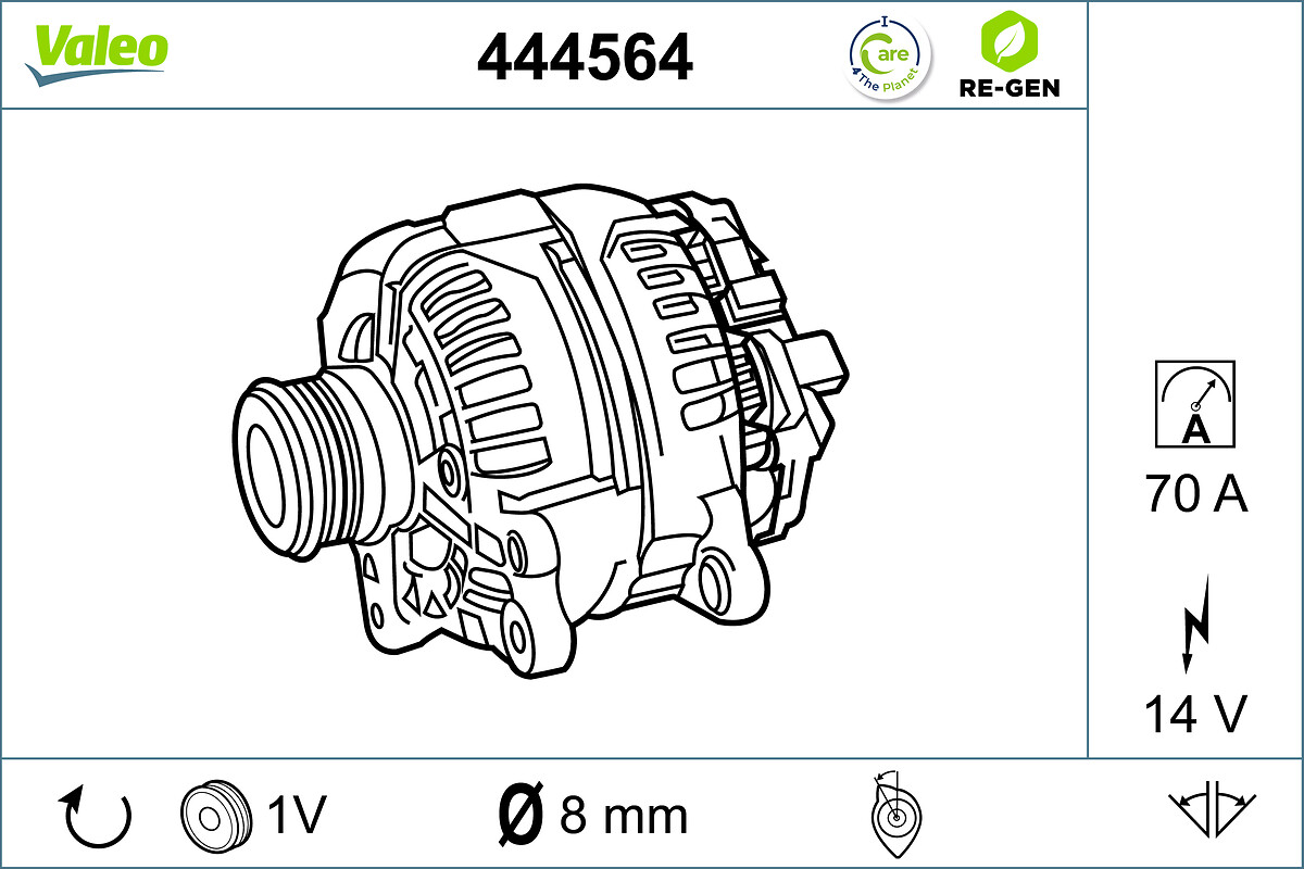 VALEO Generátor 444564_VALEO