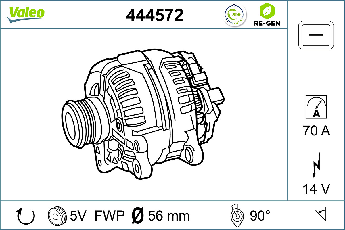 VALEO Generátor 444572_VALEO