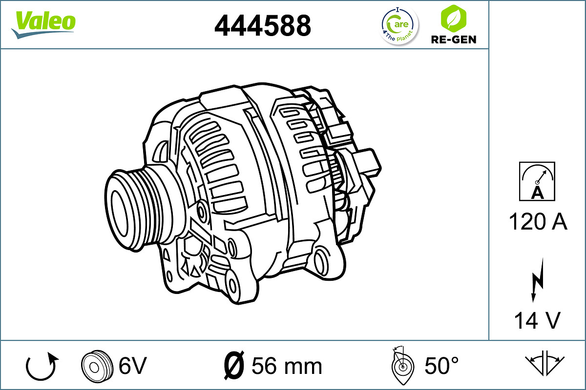 VALEO Generátor 444588_VALEO