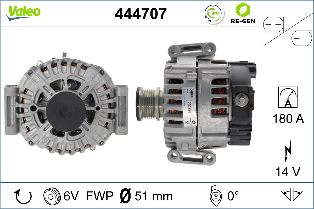 VALEO Generátor 444707_VALEO