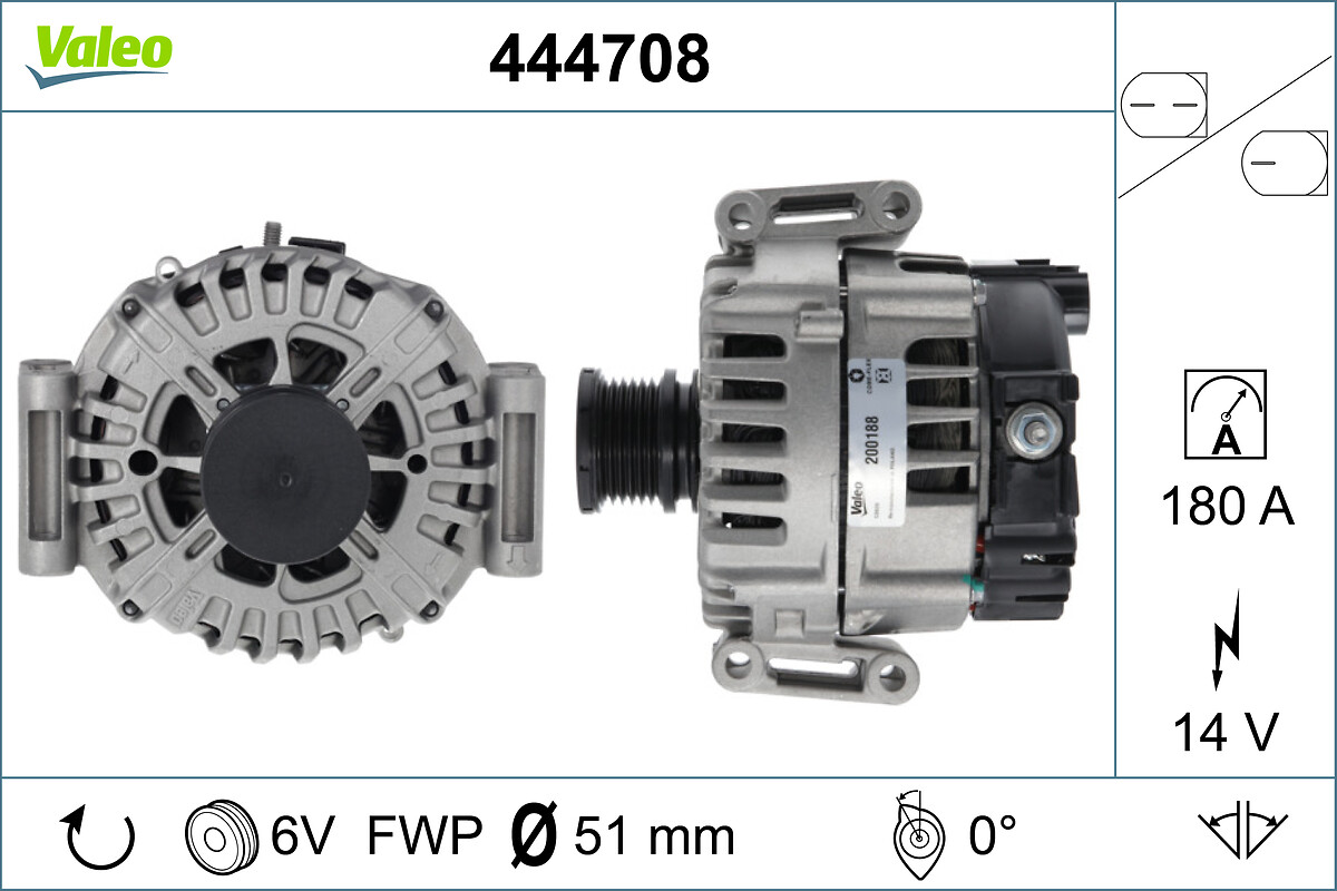 VALEO Generátor 444708_VALEO