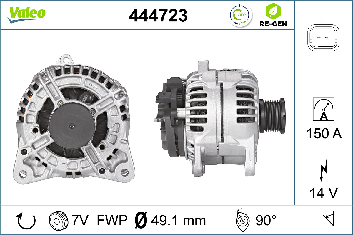 VALEO Generátor 444723_VALEO