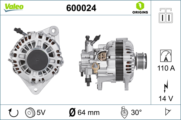 VALEO Generátor 600024_VALEO