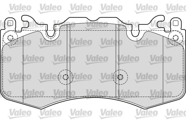 VALEO Első fékbetét 601656_VALEO