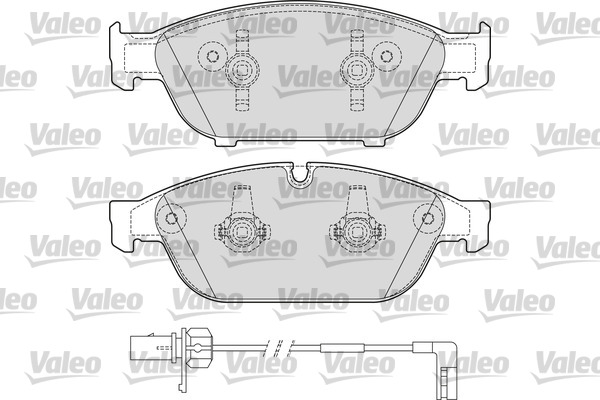 VALEO Első fékbetét 601659_VALEO