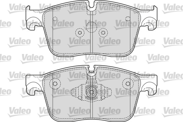 VALEO Első fékbetét 601677_VALEO