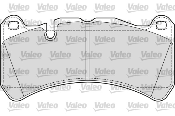 VALEO Első fékbetét 601685_VALEO