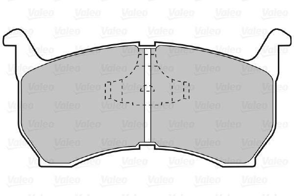 VALEO Első fékbetét 598239_VALEO