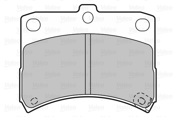 VALEO Első fékbetét 598883_VALEO
