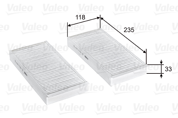 VALEO 715812_VALEO Pollenszűrő