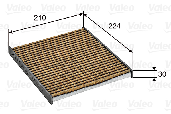 VALEO Pollenszűrő 701024_VALEO