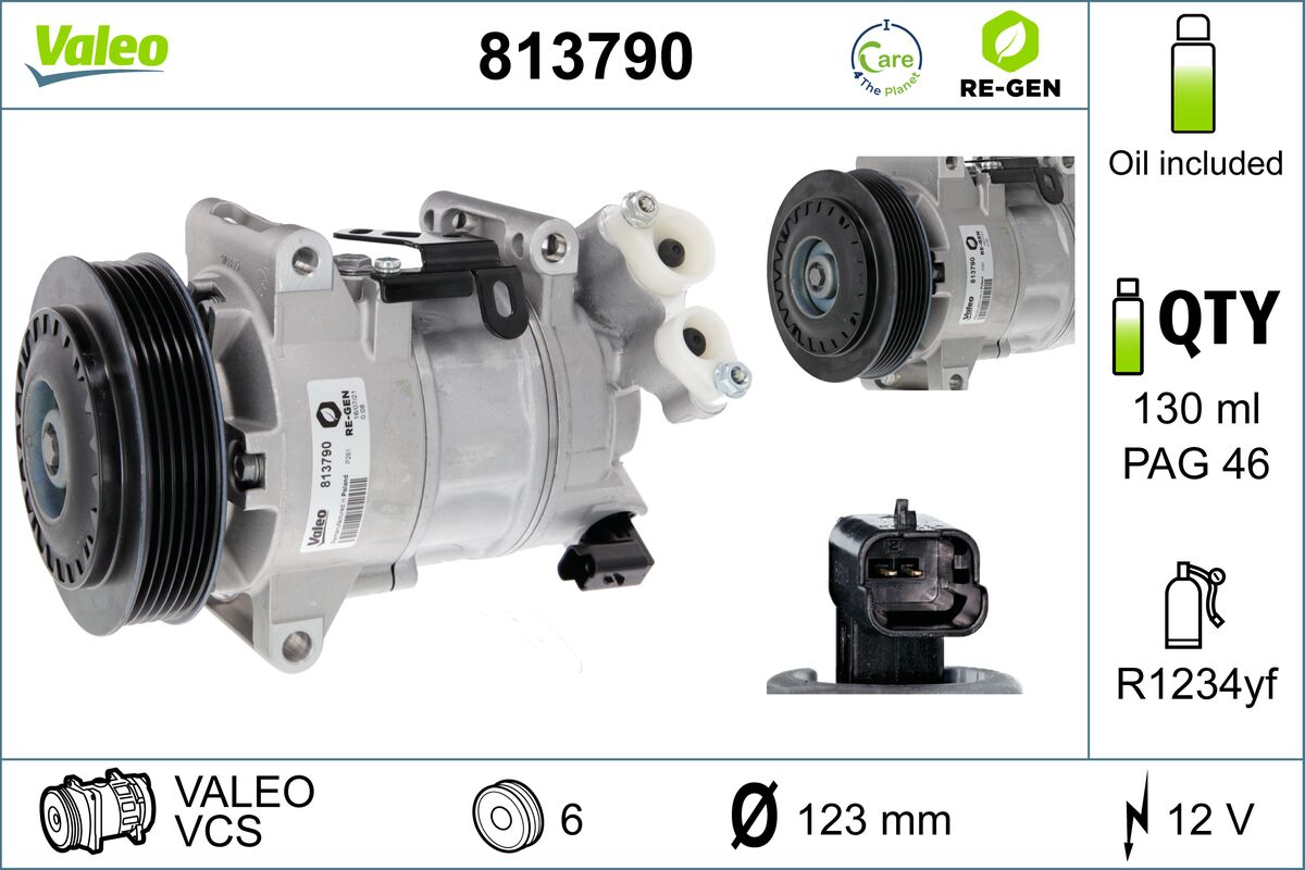 VALEO Klímakompresszor 813790_VALEO