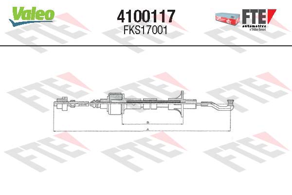 VALEO Kuplungbowden 4100117_VALEO