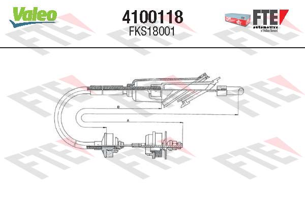 VALEO Kuplungbowden 4100118_VALEO