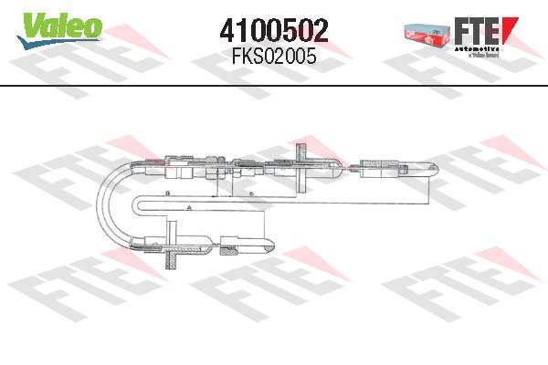 VALEO Kuplungbowden 4100502_VALEO