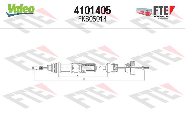 VALEO Kuplungbowden 4101405_VALEO