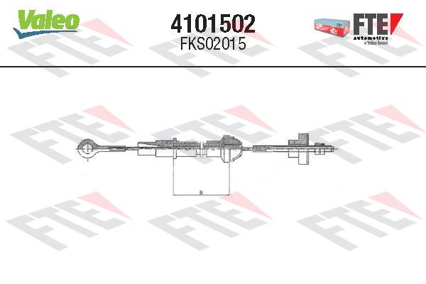 VALEO Kuplungbowden 4101502_VALEO