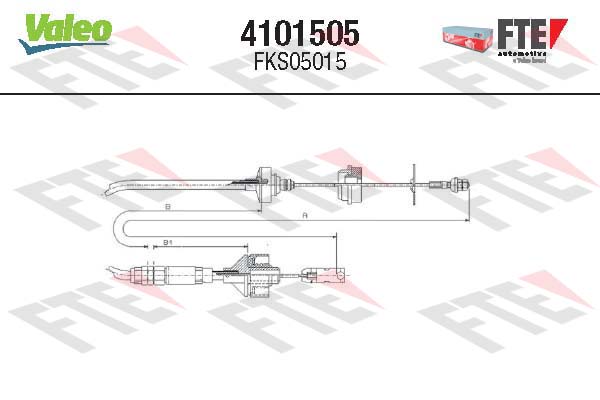 VALEO Kuplungbowden 4101505_VALEO