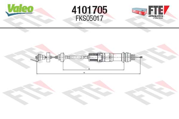 VALEO Kuplungbowden 4101705_VALEO