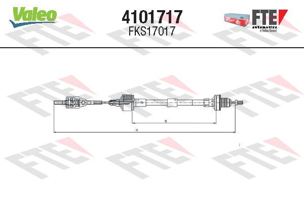 VALEO Kuplungbowden 4101717_VALEO