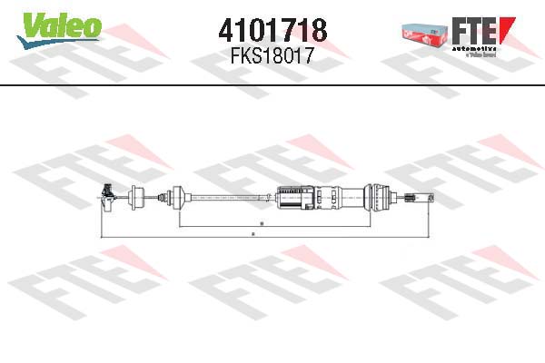 VALEO Kuplungbowden 4101718_VALEO