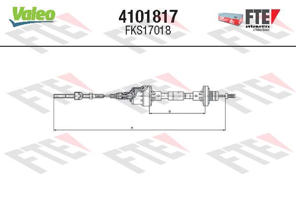 VALEO Kuplungbowden 4101817_VALEO