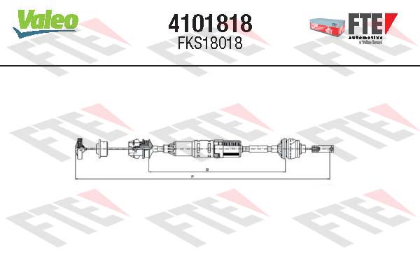 VALEO Kuplungbowden 4101818_VALEO