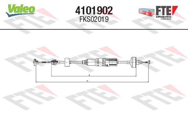 VALEO Kuplungbowden 4101902_VALEO