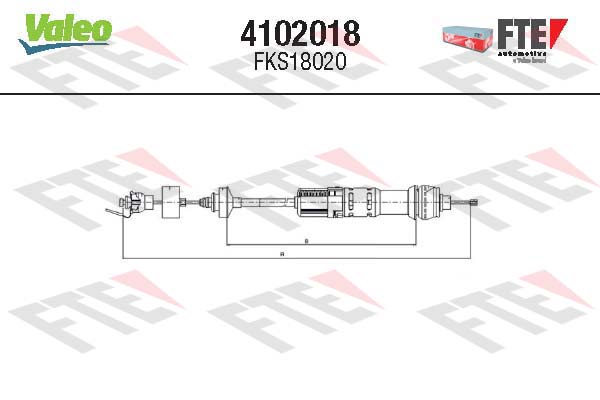 VALEO Kuplungbowden 4102018_VALEO