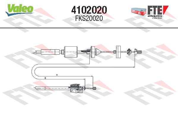 VALEO Kuplungbowden 4102020_VALEO