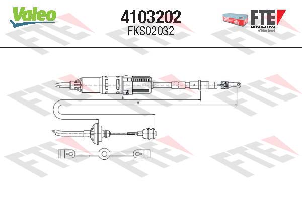 VALEO Kuplungbowden 4103202_VALEO